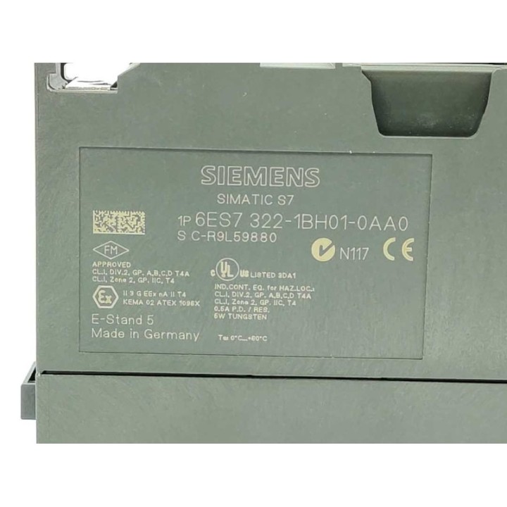 SIEMENS  SIMATIC S7 6ES7322-1BH01-0AA0