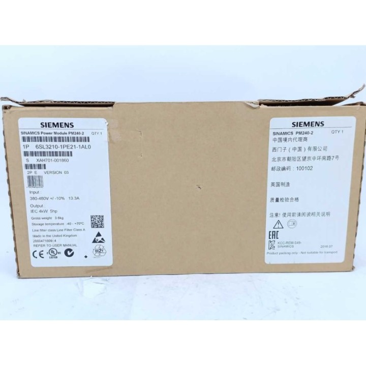 Siemens 6SL3210-1PE21-1AL0