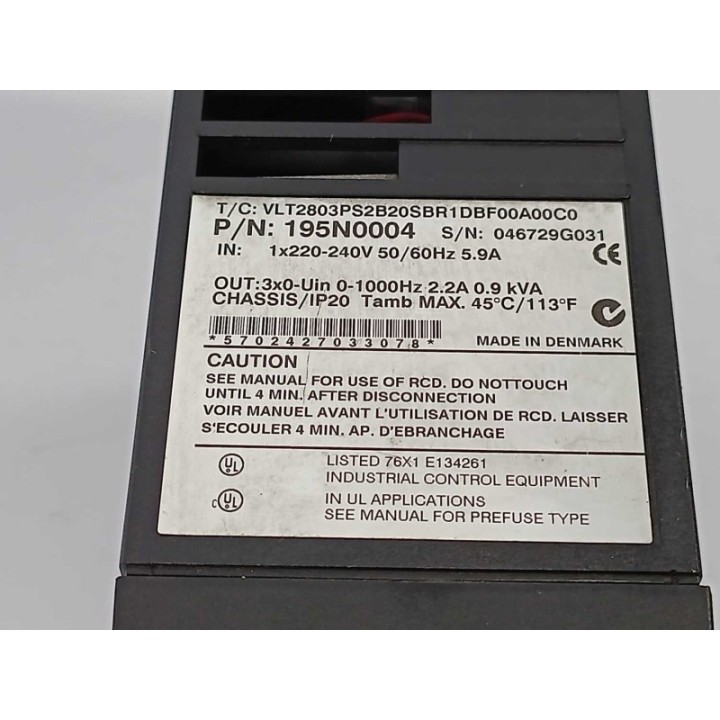  VLT2803PS2B20SBR1DBF00A00C0