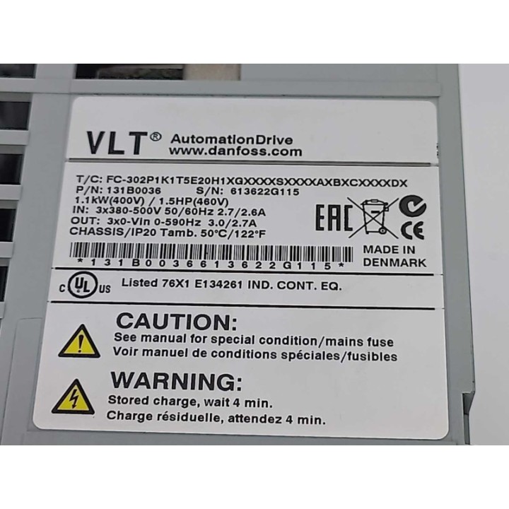 Danfoss FC-302P1K1T5E20H1XG