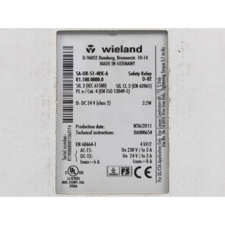 WIELAND R1.180.0080.0