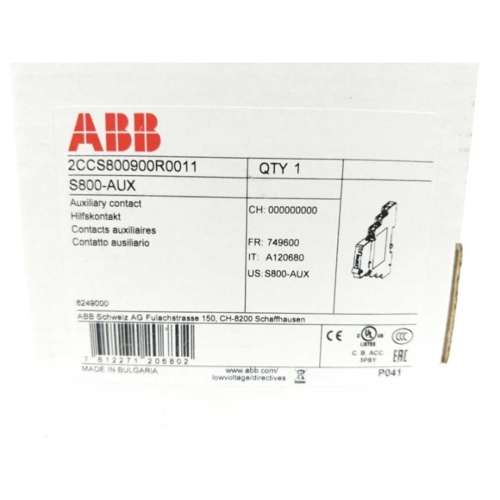 ABB 2CCS800900R0011