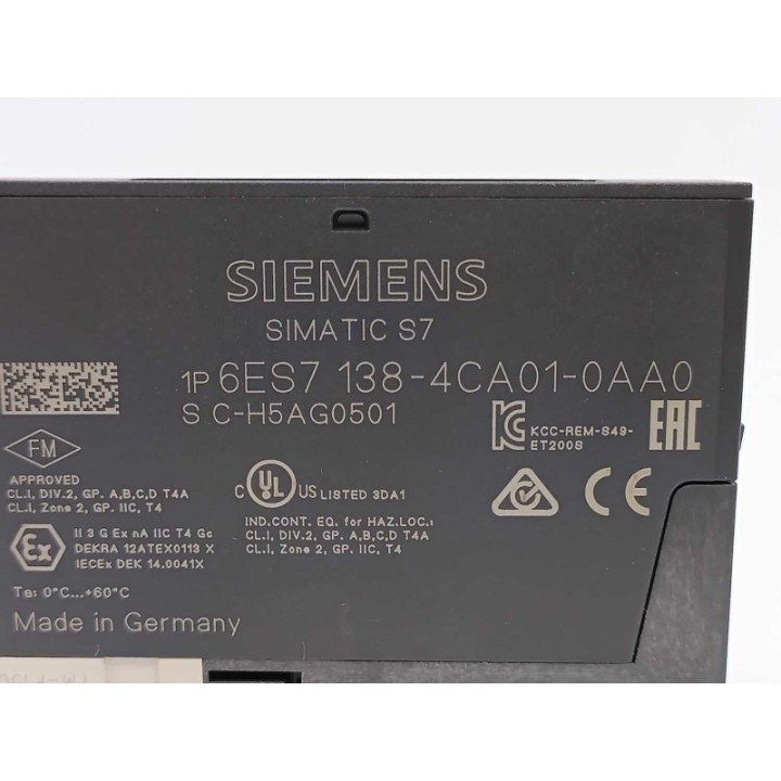 SIEMENS 6ES7138-4CA01-0AA0