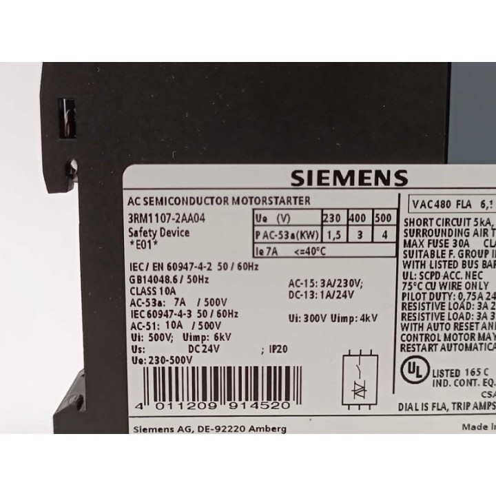 Siemens 3RM1107-2AA04