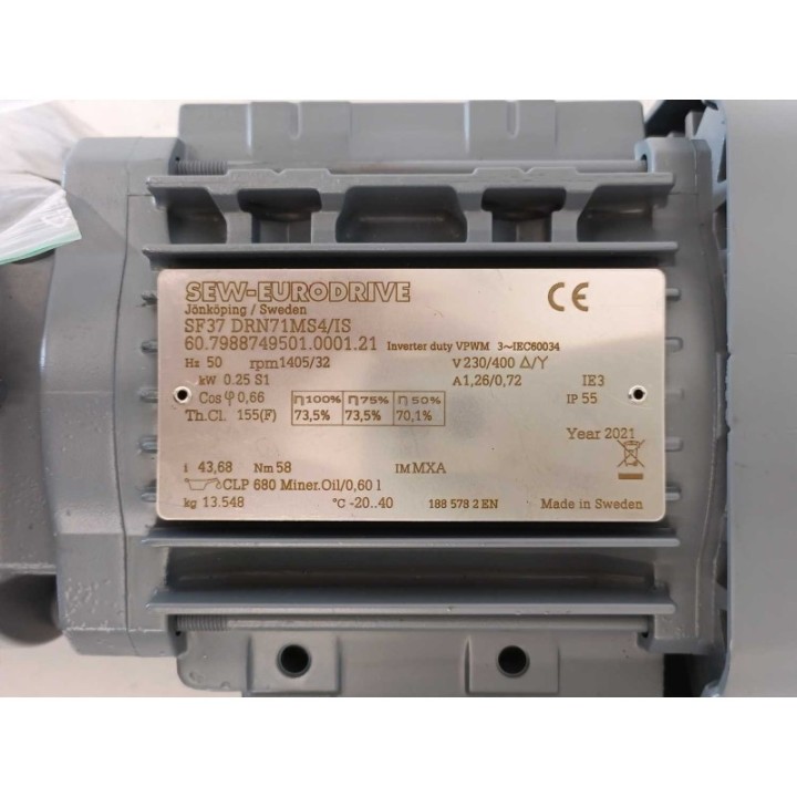 SEW-EURODRIVE  SF37 DRN71MS4 IS