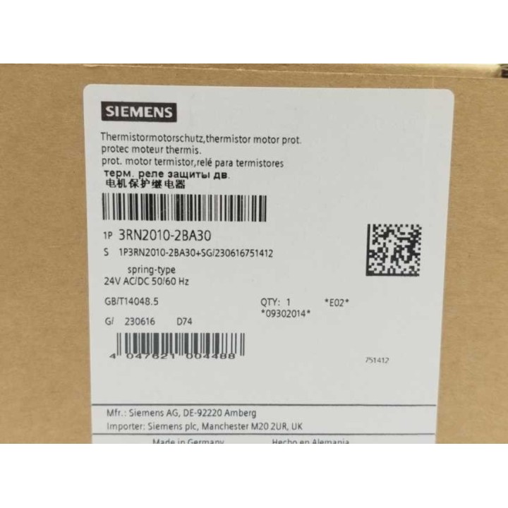 Siemens 3RN2010-2BA30