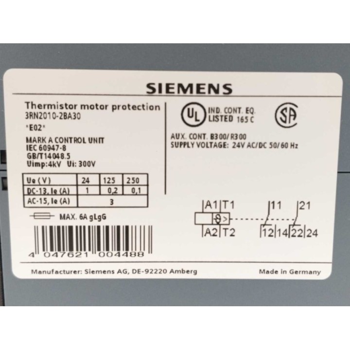 Siemens 3RN2010-2BA30