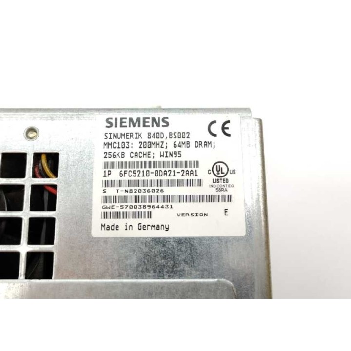 Siemens 6FC5210-0DA21-2AA1