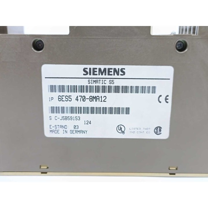 SIEMENS 6ES5470-8MA12