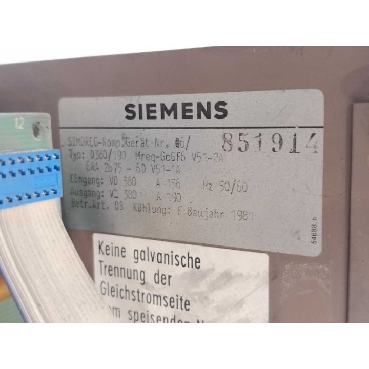 Siemens 6RA2675-6DV51-1A