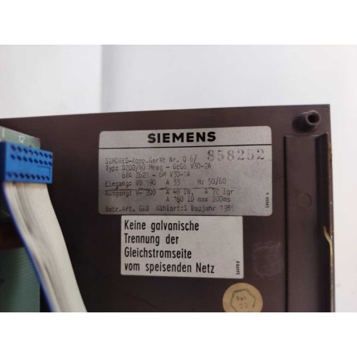 Siemens 6RA2621-6MV30-1A