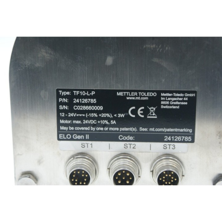 B&R METTLER TOLEDO TF10-L-P