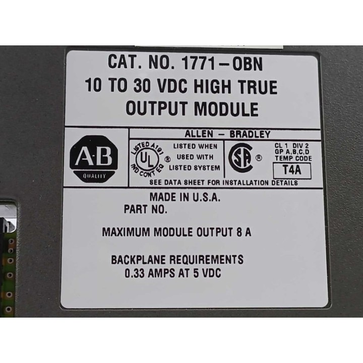 ALLEN-BRADLEY 1771-OBN