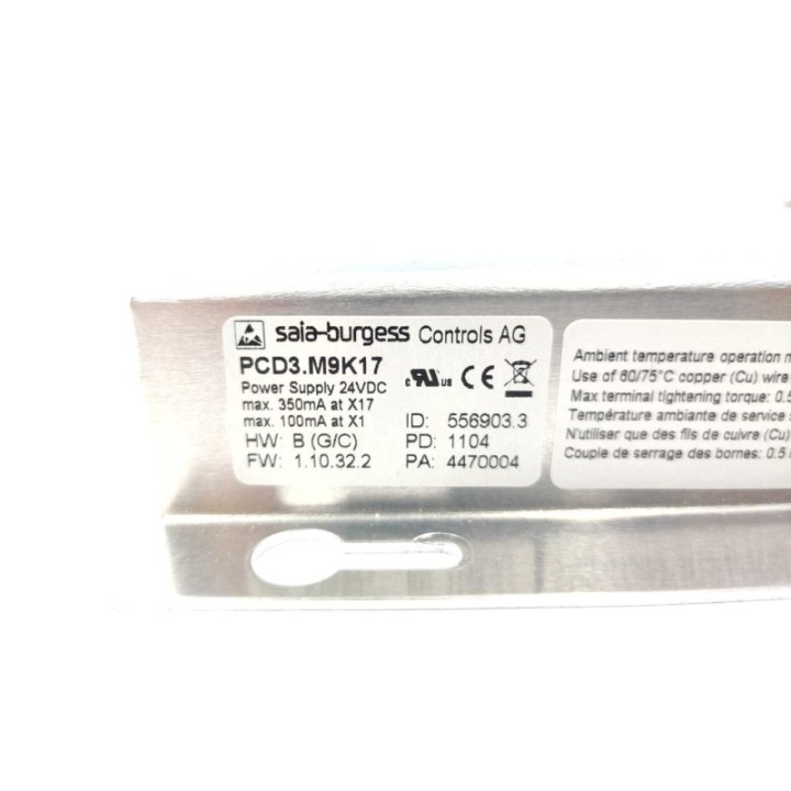 Saia-Burgess PCD3.M9K17