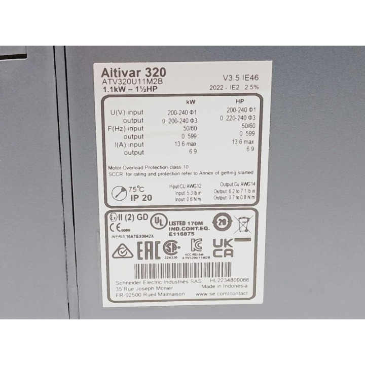 Schneider Electric ATV320U11M2B