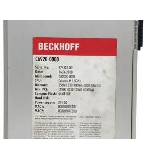 Beckhoff C6920-0000