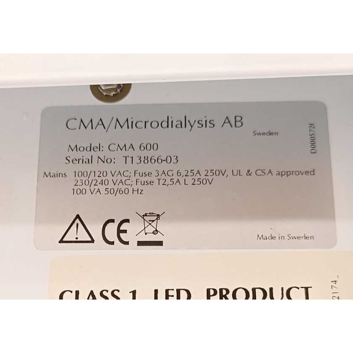 M Dialysis CMA 600