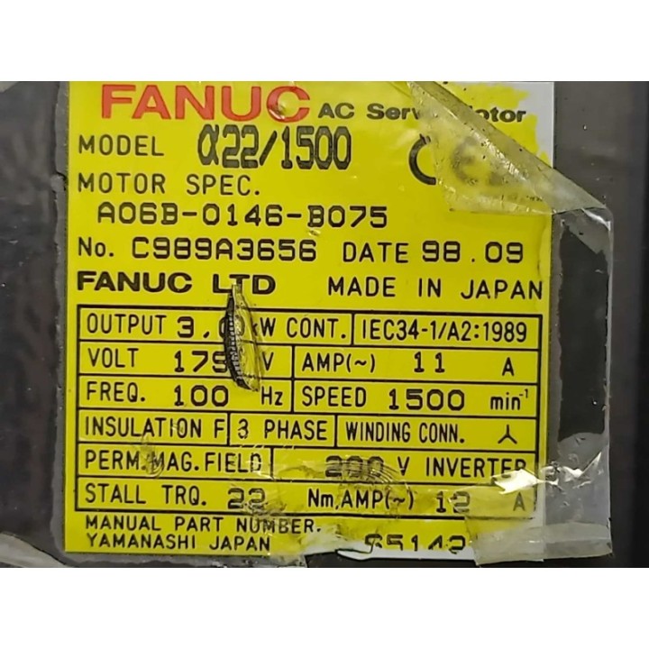 Fanuc A06B-0146-B075