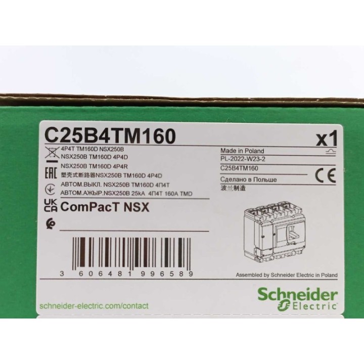Schneider Electric C25B4TM160