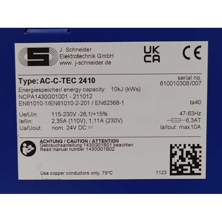 J. Schneider AC-C-TEC 2410