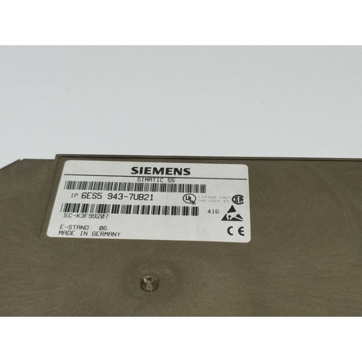  6ES5 943-7UB21 Rev. 6