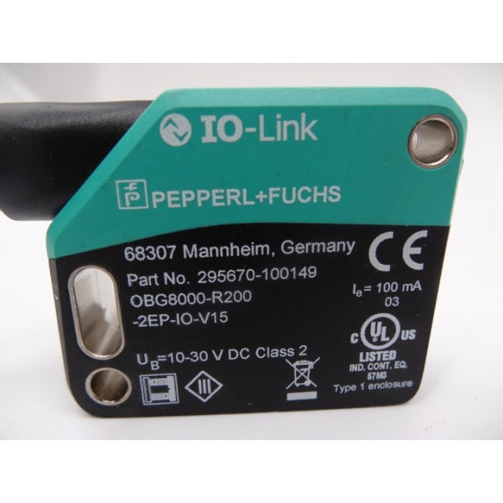 PEPPERL + FUCHS Pepperl+Fuchs OBG8000-R200-2EP-IO-V15