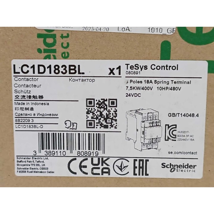 TELEMECANIQUE LC1D183BL