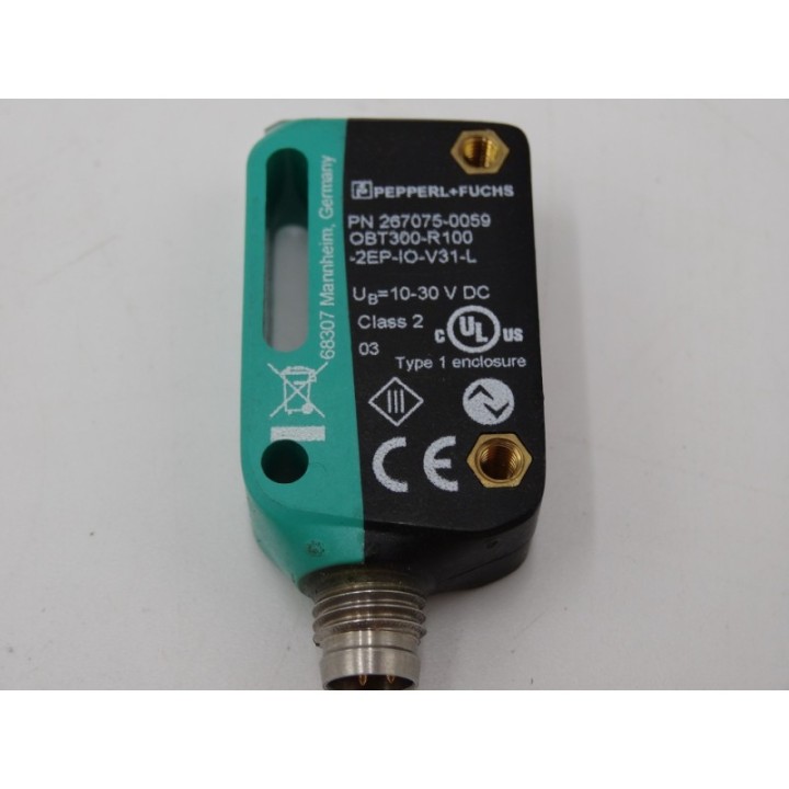 PEPPERL + FUCHS Pepperl+Fuchs OBT300-R100-2EP-IO-V31-L
