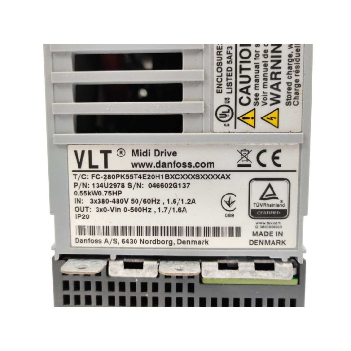 Danfoss FC-280PK55T4E20H1BXCXXXSXXXXAX