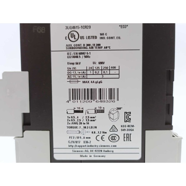 Siemens 3UG4615-1CR20