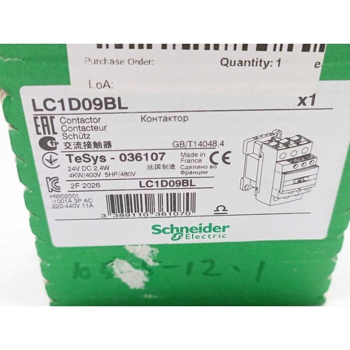 Schneider Electric LC1D09BL
