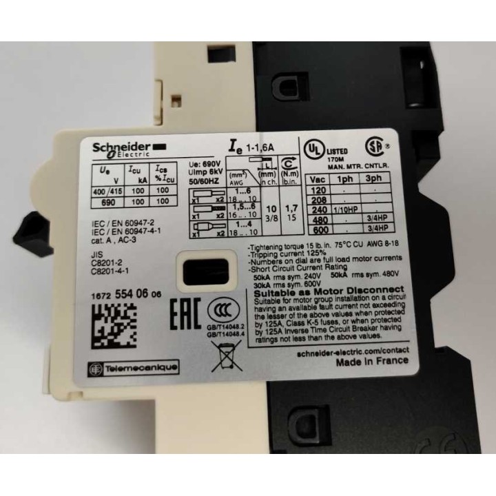 Schneider Electric GV2RT06