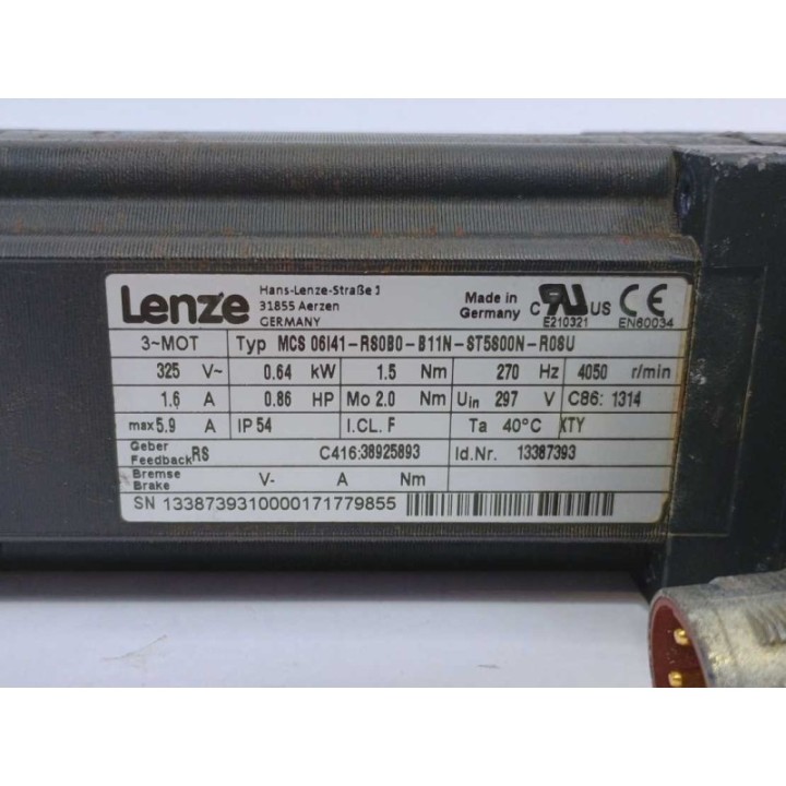 LENZE MCS06I41-RS0B0-B11N-ST5S00N-R0SU