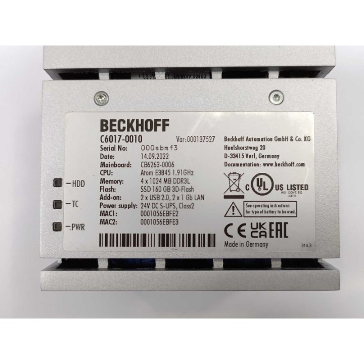 Beckhoff C6017-0010