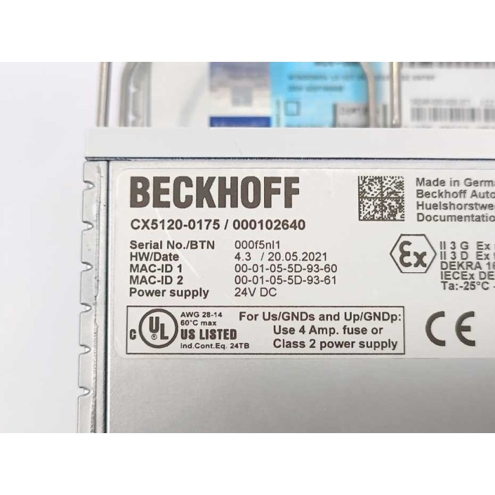 Beckhoff CX5120-0175