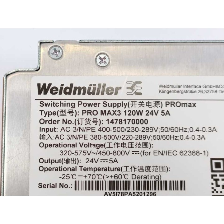 Weidmüller 1478170000