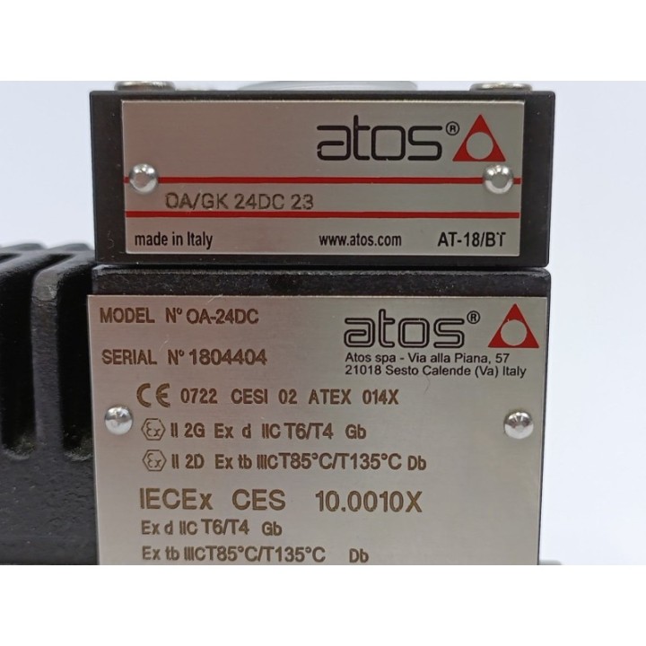 Atos DHA-0631 2P GK 24DC 25