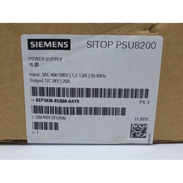 SIEMENS Siemens Sitop PSU8200 6EP3436-8SB00-0AY0