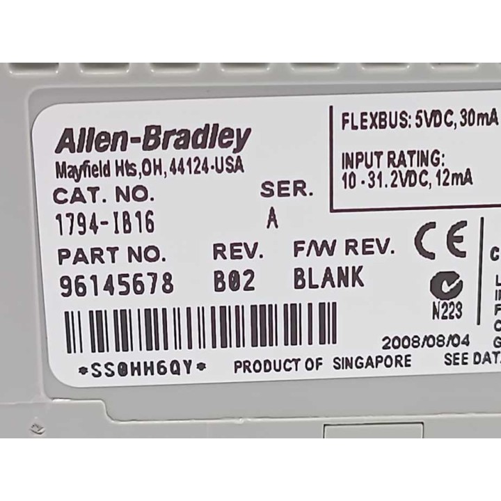 ALLEN-BRADLEY 1794-IB16