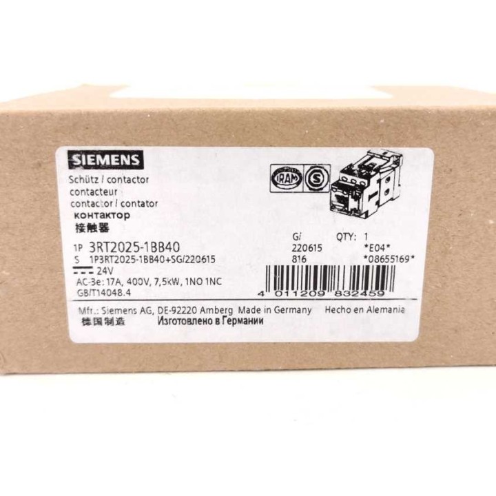 Siemens 3RT2025-1BB40