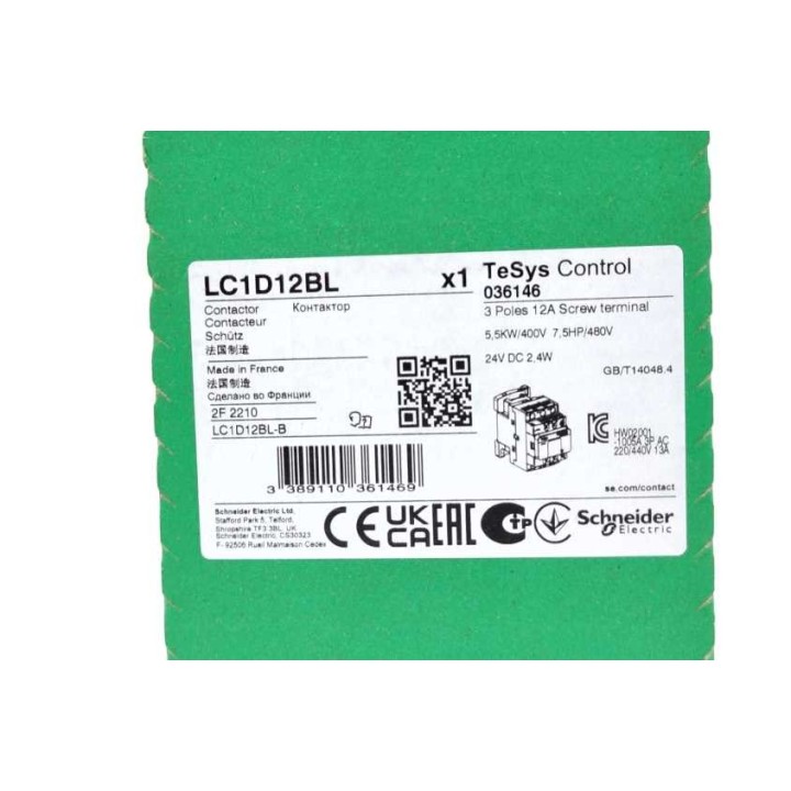 SCHNEIDER ELECTRIC LC1D12BL