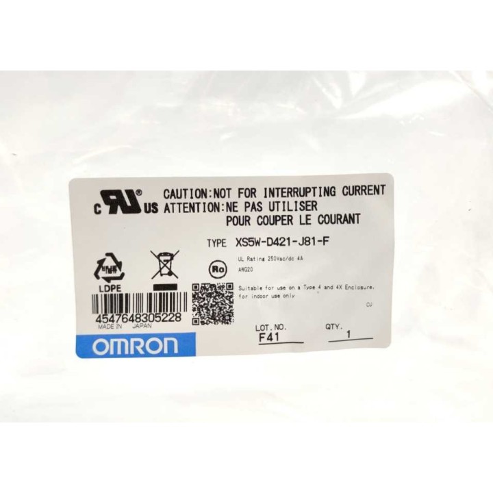 OMRON XS5W-D421-J81-F