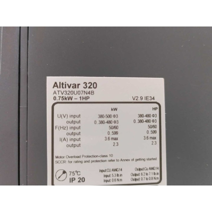 Schneider Electric ATV320U07N4B