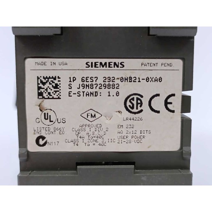 Siemens 6ES7232-0HB21-0XA0