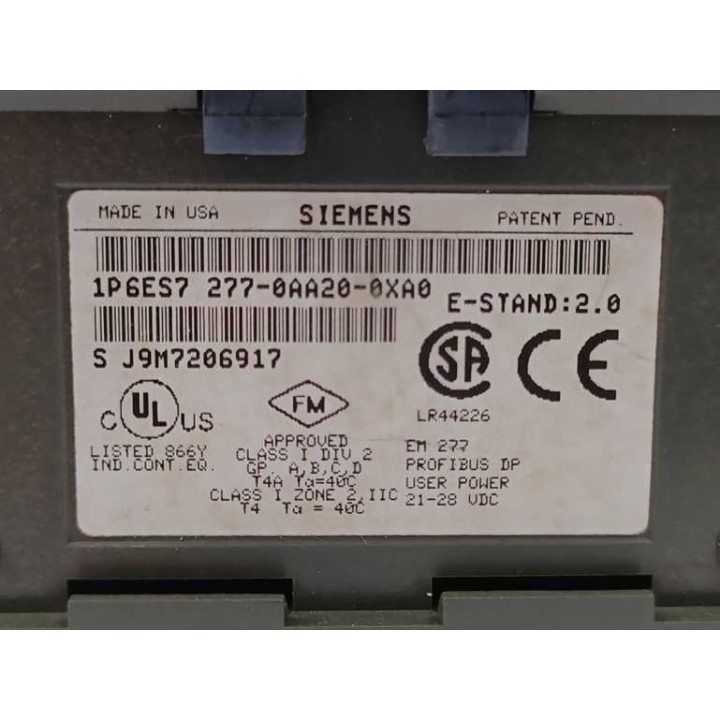 SIEMENS 6ES7277-0AA20-0XA0