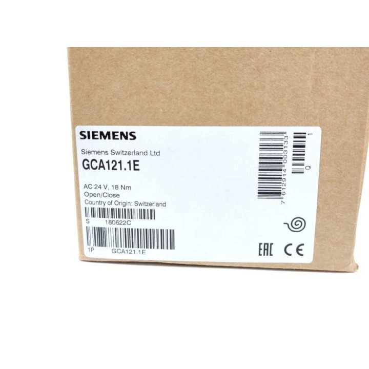 SIEMENS GCA121.1E