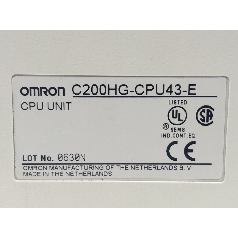 OMRON C200HG-CPU43-E