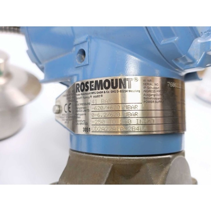 Rosemount 3051CD2A22A1AS2B4L4
