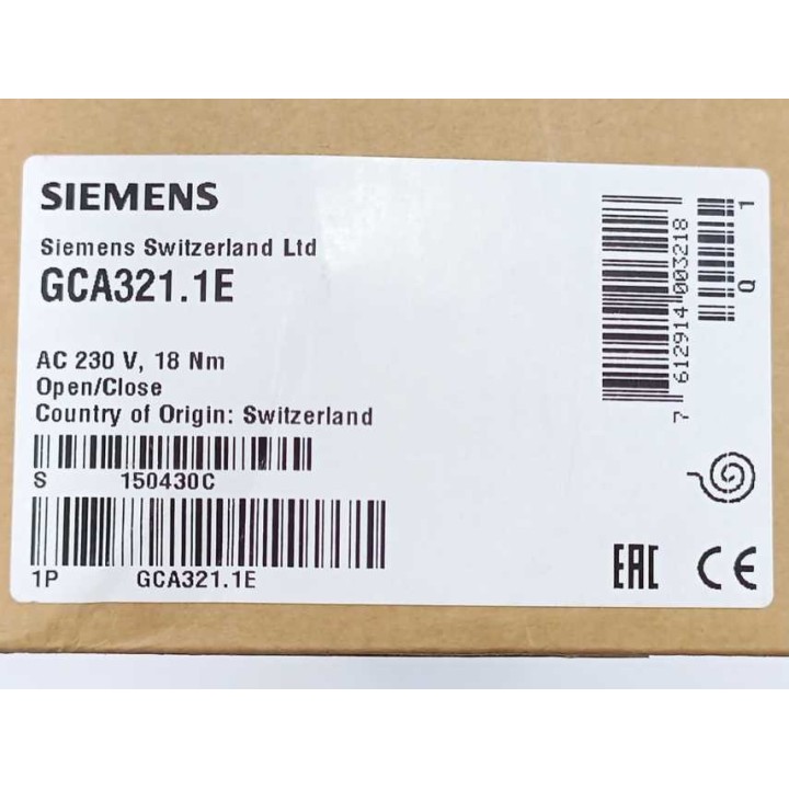 Siemens GCA321.1E