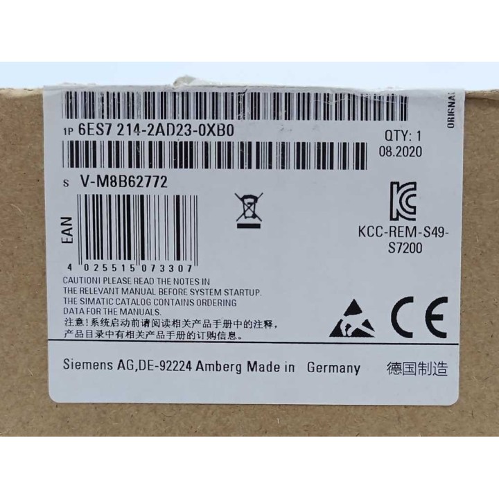 SIEMENS 6ES7214-2AD23-0XB0